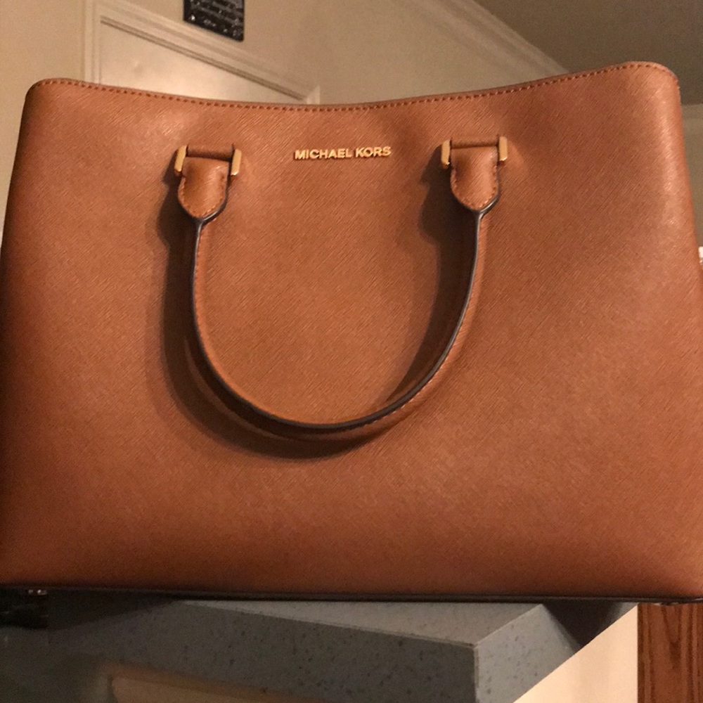 Michael Kors Savannah large saffiano leather